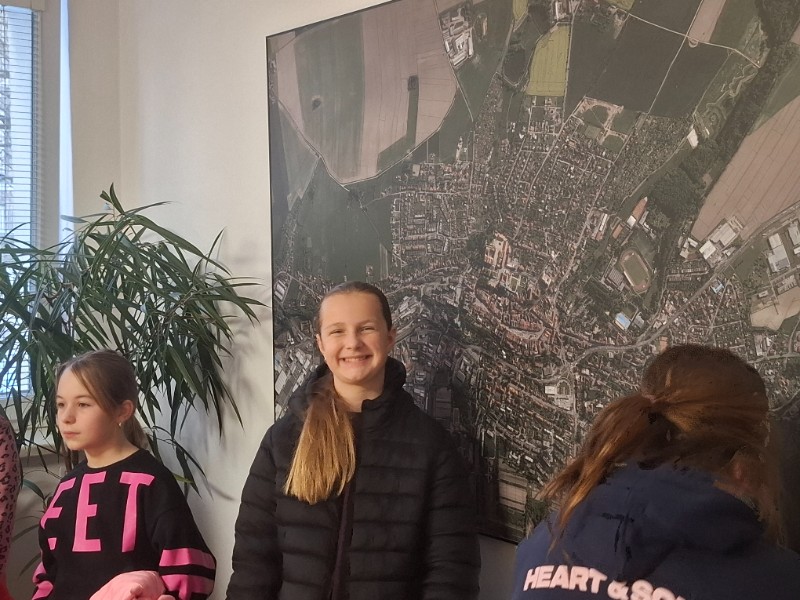 Šesťáci na Městském úřadě v Litomyšli Šesťáci na Městském úřadě v Litomyšli