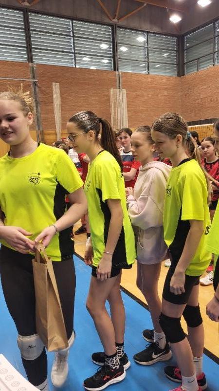 Druhé místo v přehazované Druhé místo v přehazované