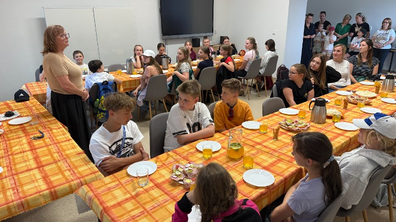 Návštěva partnerské školy Štefana Kluberta v Levoči Návštěva partnerské školy Štefana Kluberta v Levoči