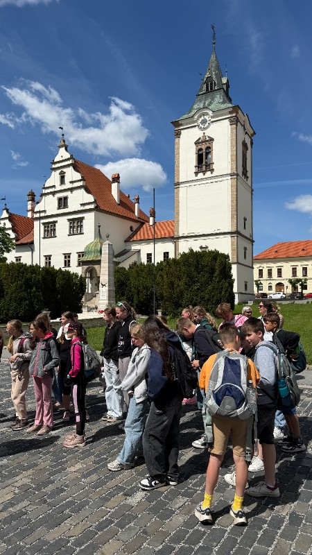Návštěva partnerské školy Štefana Kluberta v Levoči Návštěva partnerské školy Štefana Kluberta v Levoči