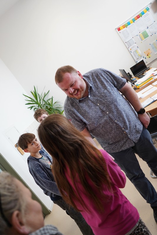 Návštěva páťáků z Janova, Osíka a Němčic Návštěva páťáků z Janova, Osíka a Němčic