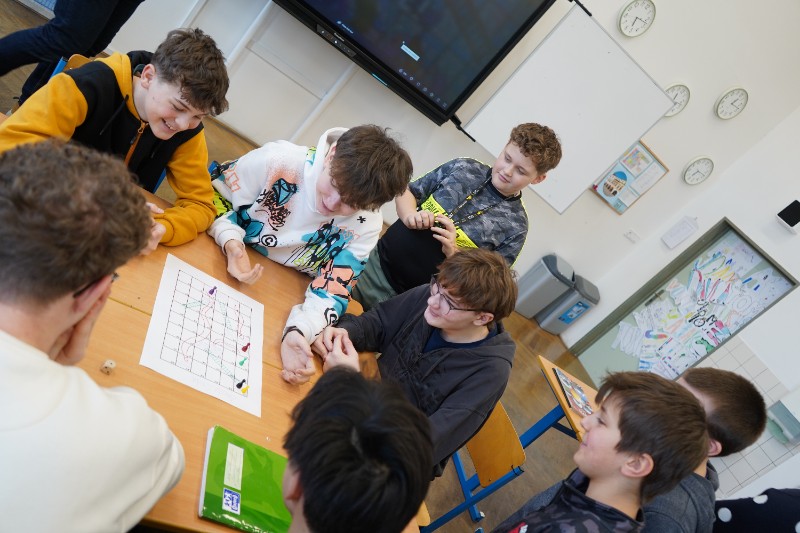 Návštěva páťáků z Janova, Osíka a Němčic Návštěva páťáků z Janova, Osíka a Němčic