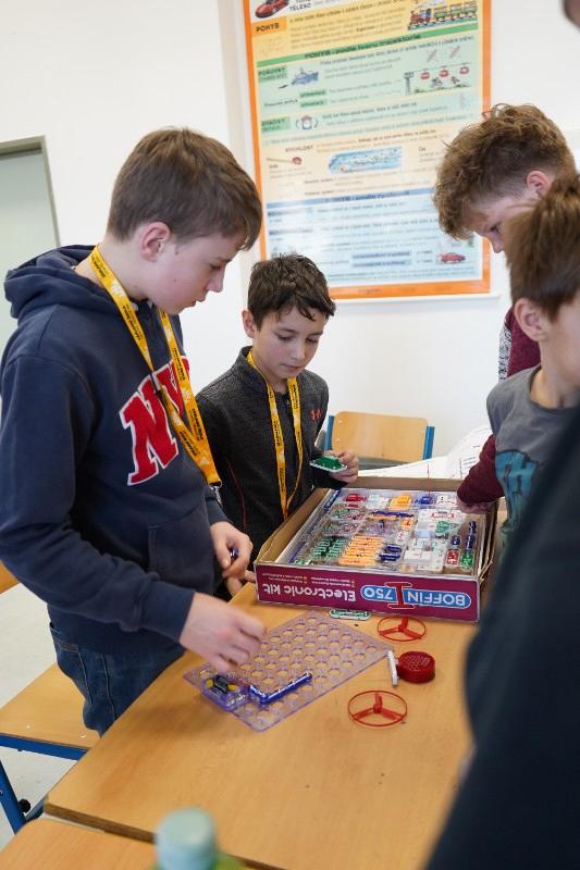 Návštěva páťáků z Janova, Osíka a Němčic Návštěva páťáků z Janova, Osíka a Němčic