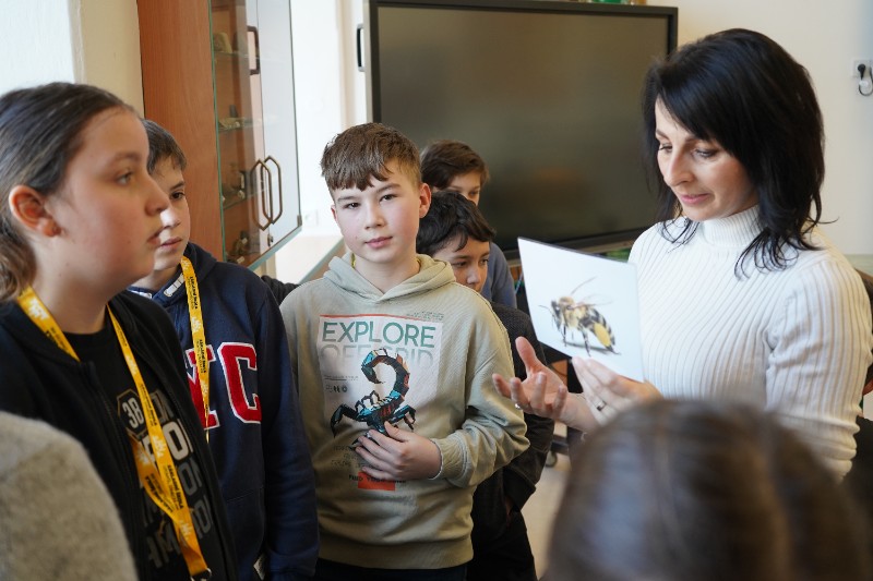 Návštěva páťáků z Janova, Osíka a Němčic Návštěva páťáků z Janova, Osíka a Němčic