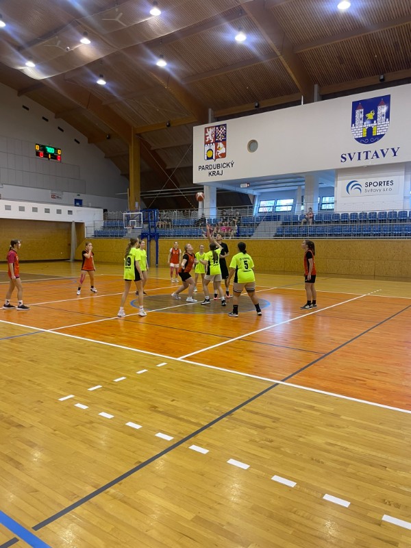 Třetí místo v okresním kole basketbalu Třetí místo v okresním kole basketbalu