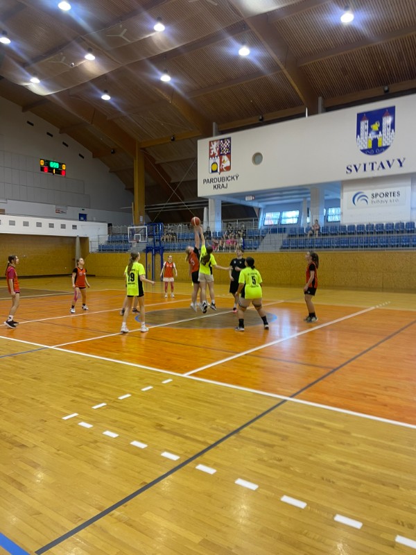 Třetí místo v okresním kole basketbalu Třetí místo v okresním kole basketbalu