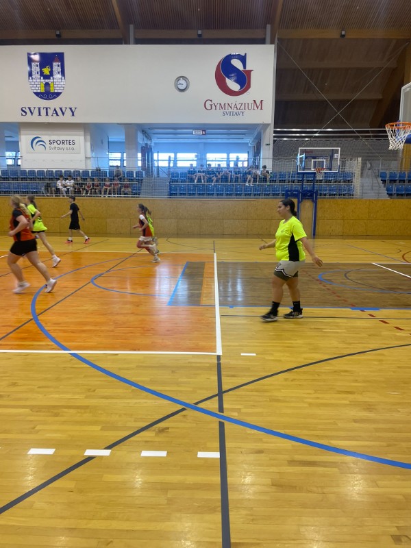Třetí místo v okresním kole basketbalu Třetí místo v okresním kole basketbalu