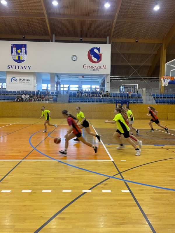 Třetí místo v okresním kole basketbalu Třetí místo v okresním kole basketbalu