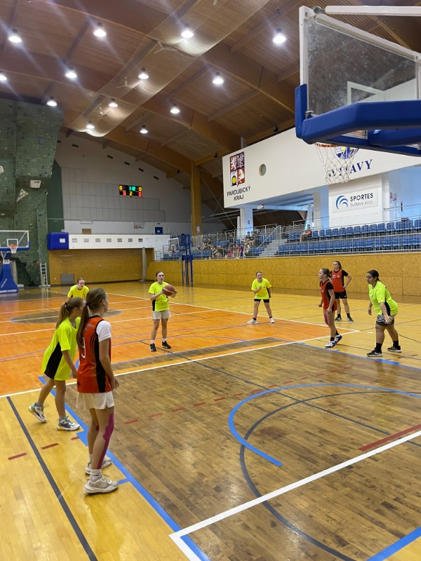 Třetí místo v okresním kole basketbalu Třetí místo v okresním kole basketbalu