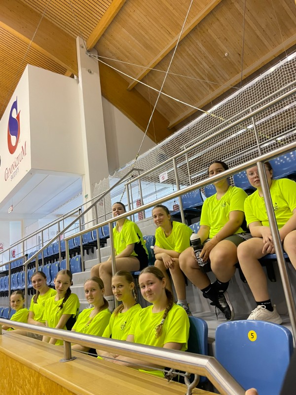 Třetí místo v okresním kole basketbalu Třetí místo v okresním kole basketbalu