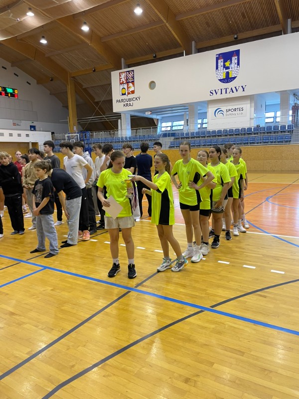 Třetí místo v okresním kole basketbalu Třetí místo v okresním kole basketbalu