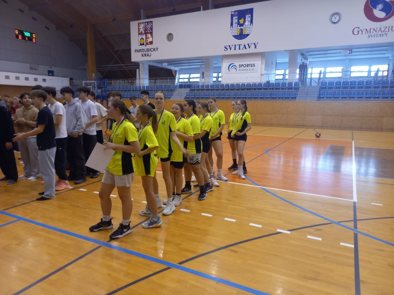 Třetí místo v okresním kole basketbalu Třetí místo v okresním kole basketbalu